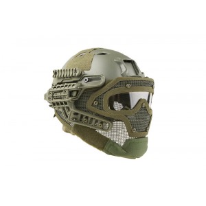 Защитная система FAST Gunner Helmet (BJ) Replica - Olive Drab (Ultimate Tactical)